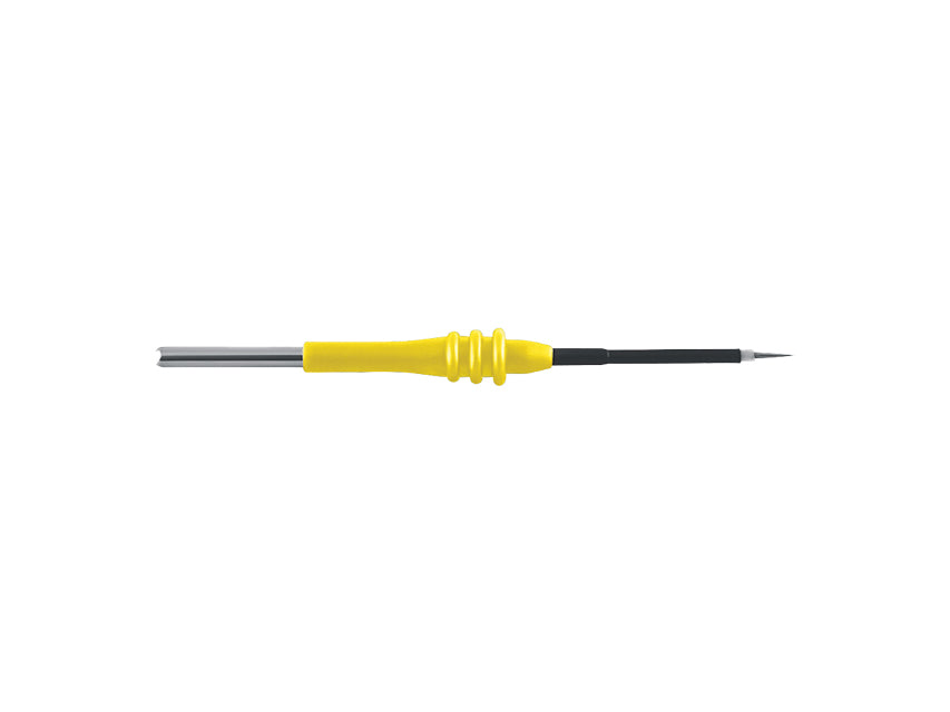 Elettrodo per elettrobisturi monouso ad ago in tungsteno - 7 cm - Diritto