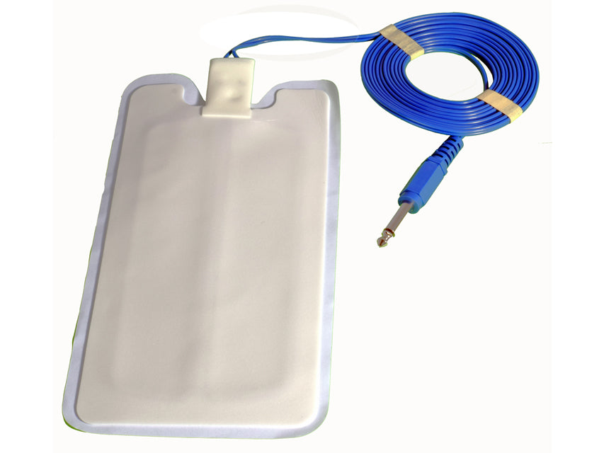 Piastra neutra monouso con cavo 3 mt - adulti (conf. 25 pz.)