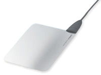 Piastra neutra Surgeon in metallo 16 x 12 cm con cavo