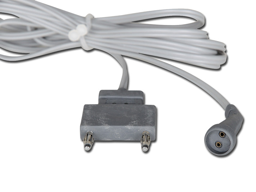 Cavo bipolare per elettrobisturi GIMA MB, ERBE e MARTIN - MB 120F, 200D, 200F, 250, 300D, 400, 400D - attacco US