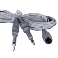 Cavo bipolare con attacco pinza UE per elettrobisturi GIMA MB 122, 132,160, 200, 202