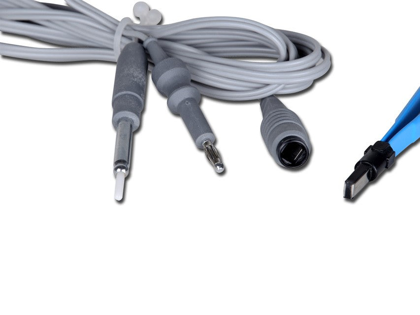 Cavo bipolare con attacco pinza UE per elettrobisturi GIMA MB 122, 132,160, 200, 202