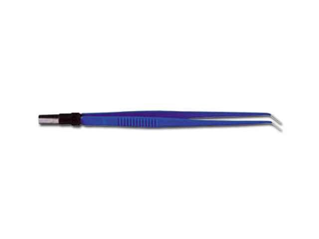 Pinza bipolare Gima - modelli speciali - Retta 15 cm - punte curve 0,5 mm