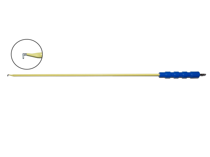 Elettrodo per laparoscopia 47 cm - Uncino L