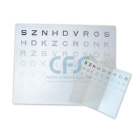 Test per la sensibilità al contrasto da vicino - 40 cm