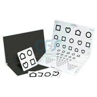 Tavola di Lea con simboli su 15 righe, da lontano - 3 mt