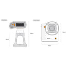 Camera a raggi X portatile REMEX KA6 con collimatore
