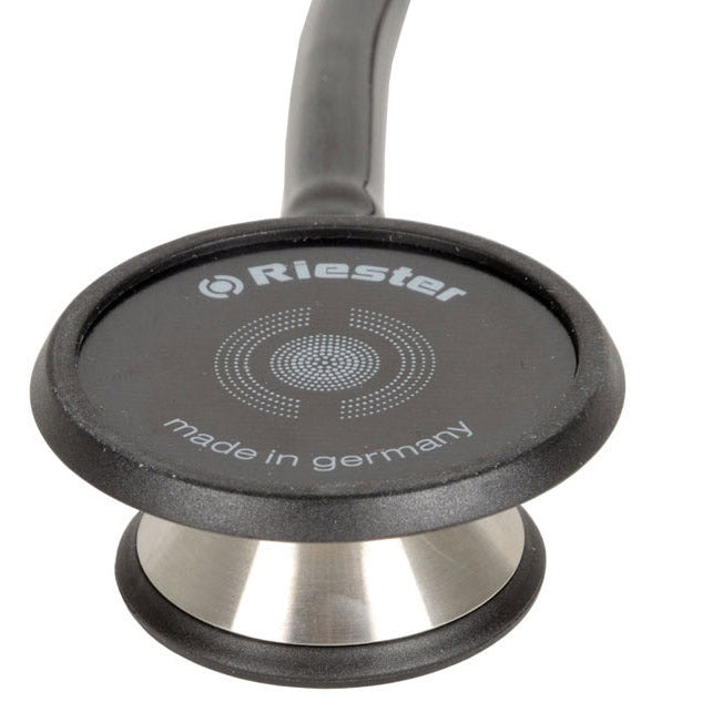 Fonendoscopio RIESTER Duplex 2.0 in acciaio - Nero