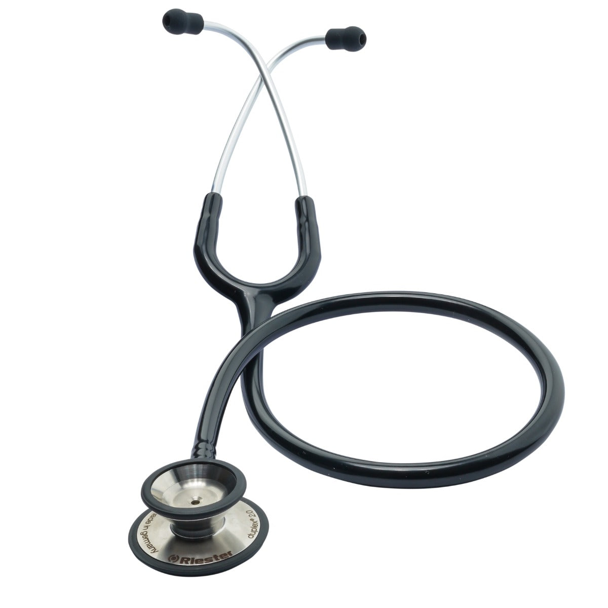 Fonendoscopio RIESTER Duplex 2.0 in acciaio - Nero