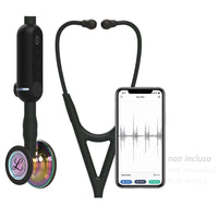 Fonendoscopio Littmann CORE DIGITAL - Nero - Finiture arcobaleno