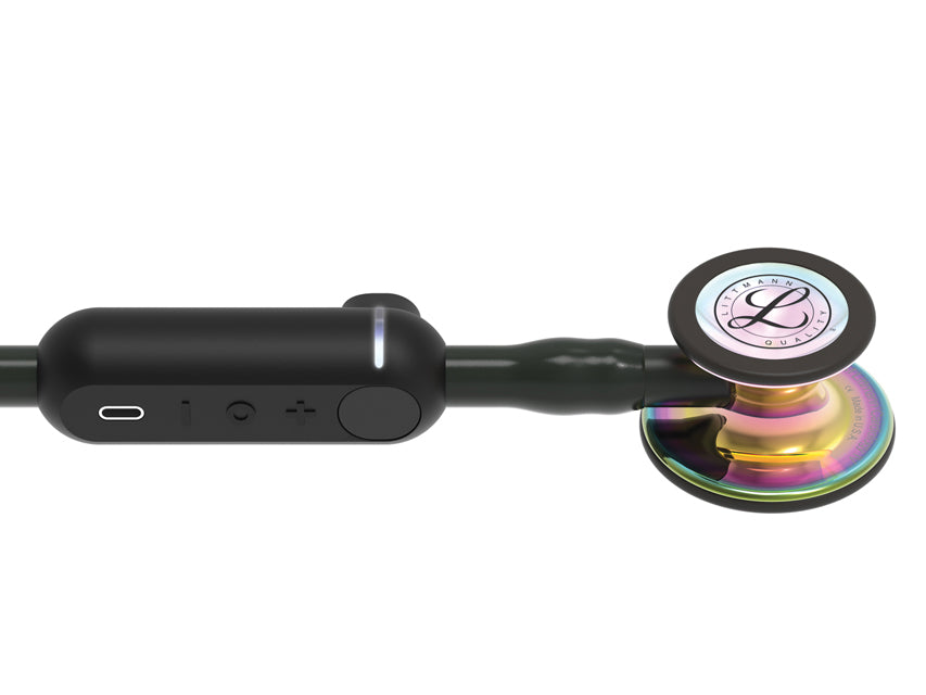Stetoscopio Littmann CORE DIGITAL - Nero - Finiture arcobaleno