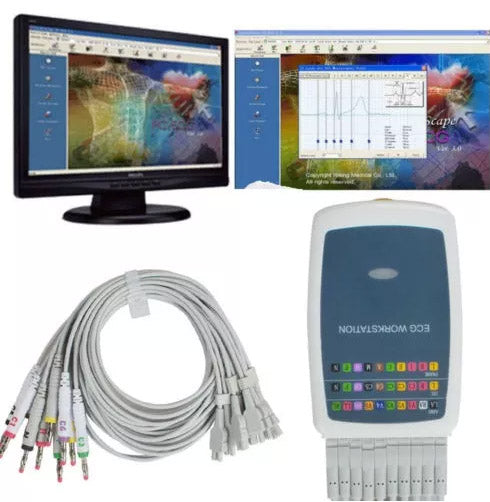 CONTEC CONTEC8000G ECG Workstation System,Portable 12-lead Resting PC – ContecEurope - Foto 5