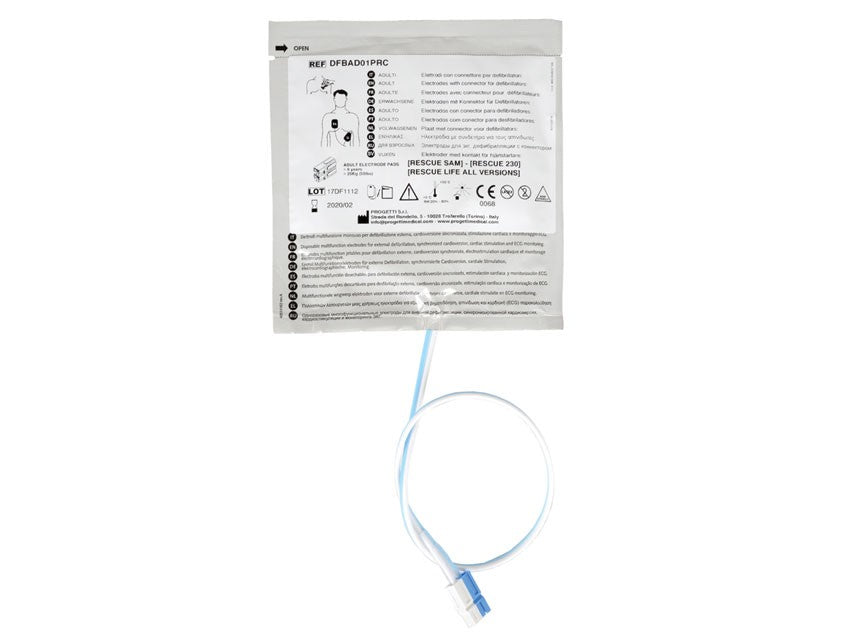 Elettrodi defibrillazione PROGETTI Rescue Sam - Adulti - Originali