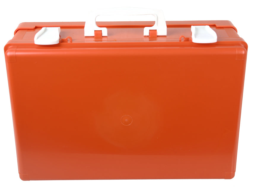 Valigetta PLASTIC CASE 2 - con divisori - Arancione