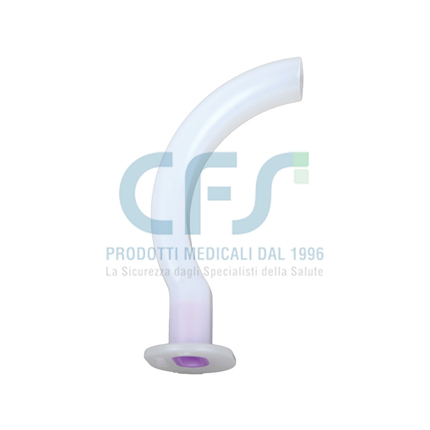 Cannula orofaringea di Guedel Sterile misura XL - 120 mm adulti Viola (conf. 10 pz.)