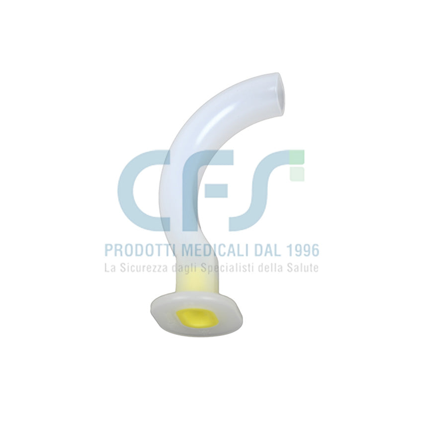 Cannula orofaringea di Guedel Sterile misura 3 - 90 mm adulti Giallo (conf. 10 pz.)