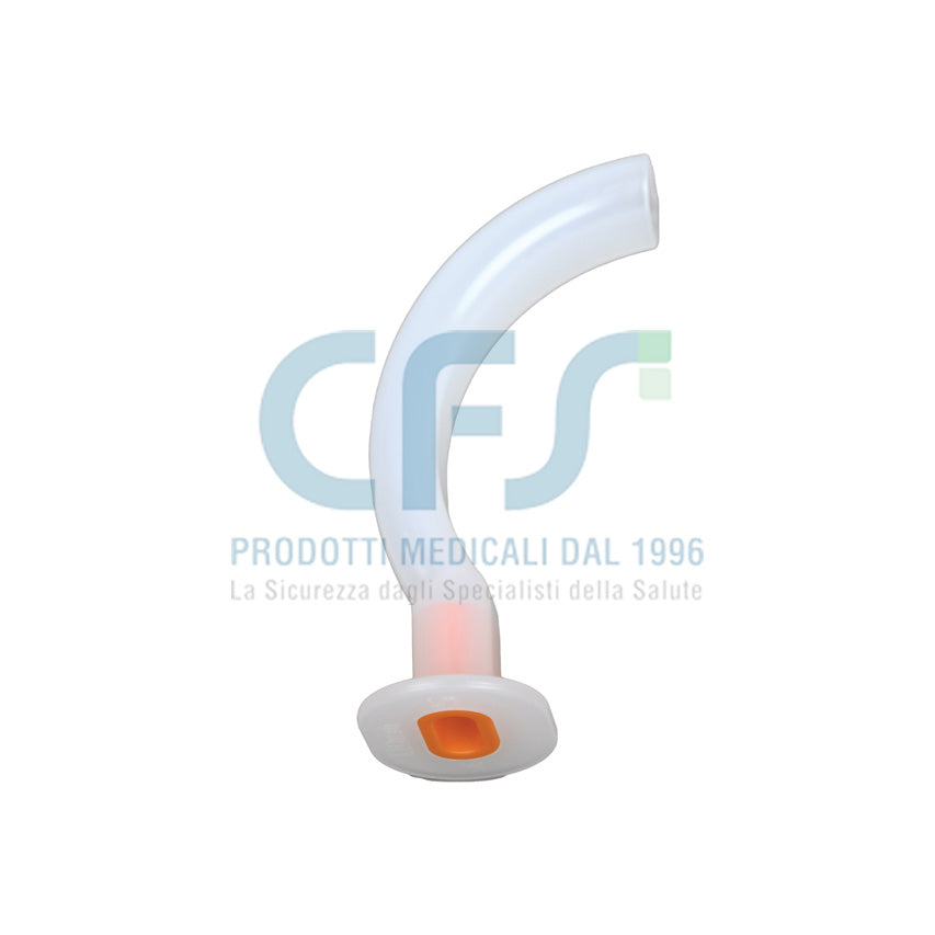 Cannula orofaringea di Guedel Sterile misura 5 - 110 mm adulti Arancione (conf. 10 pz.)