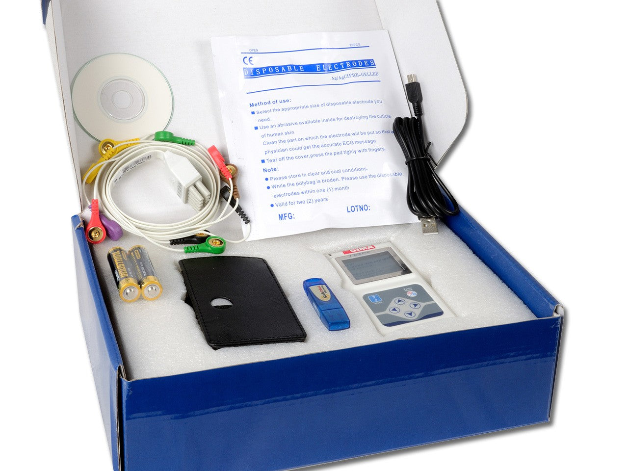 Sistema Holter ECG 24 h GIMA (Software + Registratore)