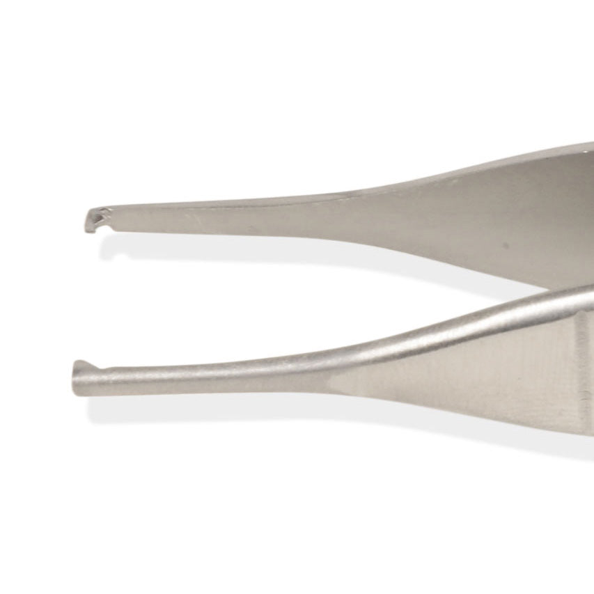 Pinza chirurgica monouso Adson Retta cm 12, 1x2 denti (conf. 25 pz)