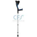 Coppia stampelle Advance - blu/nero