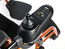Carrozzina elettrica pieghevole Yuwell D130HL con ruote posteriori 30 cm
