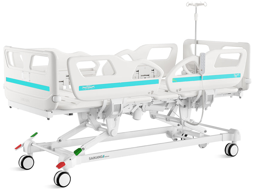 Letto da degenza elettrico per terapia intensiva - elevabile in altezza