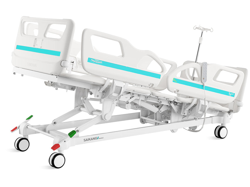 Letto da degenza elettrico per terapia intensiva - elevabile in altezza