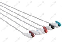 Set ECG 5 derivazioni pinzetta D5-90NP-I