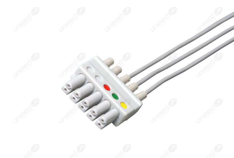 Set ECG 3/5 derivazioni x Siemens pinzetta SMF3-90P-I