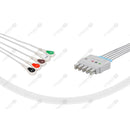 Set ECG 5 derivazioni per Mennen bott. IEC MN5-90S-I