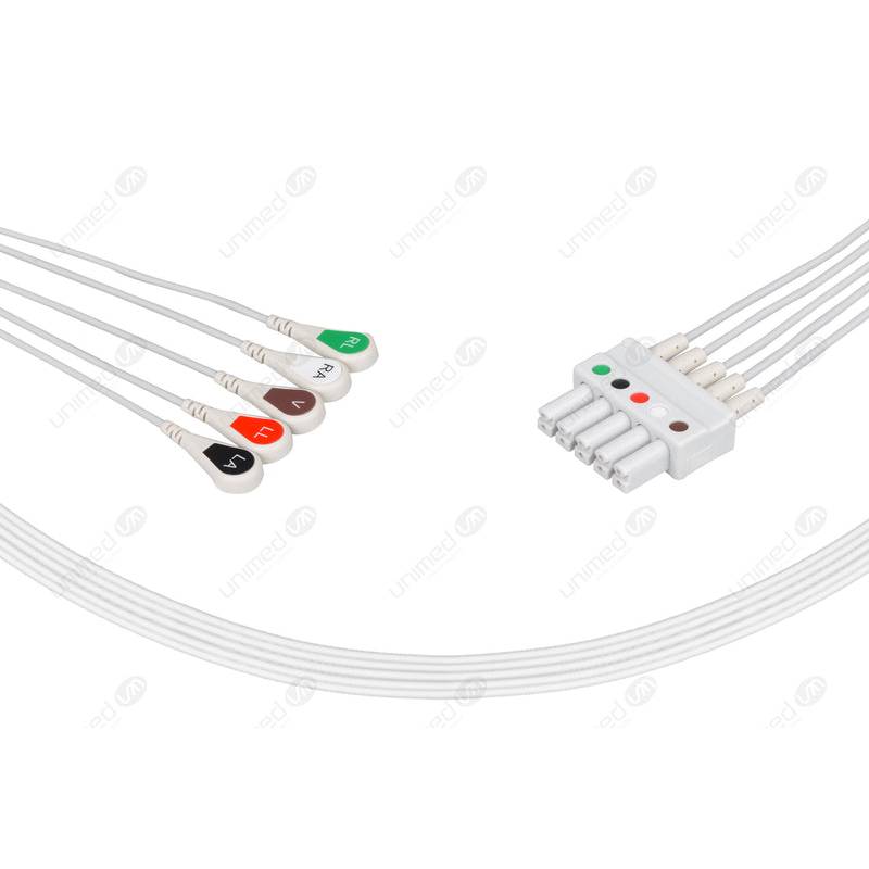 Set ECG 5 derivazioni per Mindray bottoncin MRC5-90S-I
