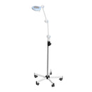 Lampada a luce fredda a 9 LED Primaled-Fix su piantana con ruote