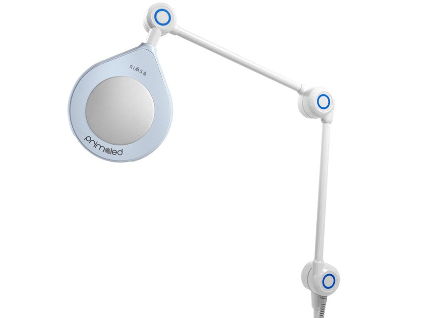 Lampada a luce fredda a 9 LED Primaled-Fix su piantana con ruote