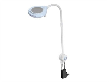 Lampada a luce fredda a 9 LED Primaled Flex su piantana con ruote