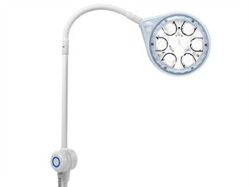 Lampada a luce fredda a 9 LED Primaled Flex su piantana con ruote