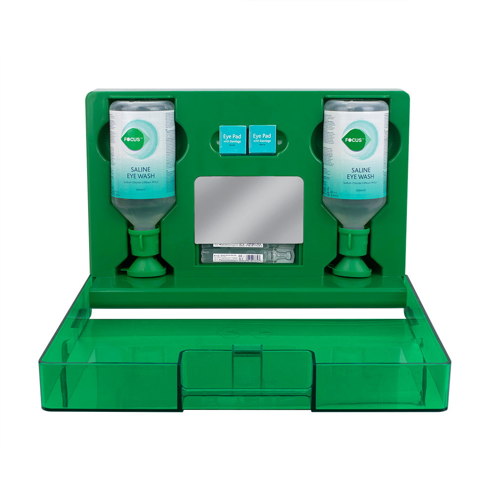 Stazione per Lavaggio Oculare Focus - Completa (doppia)