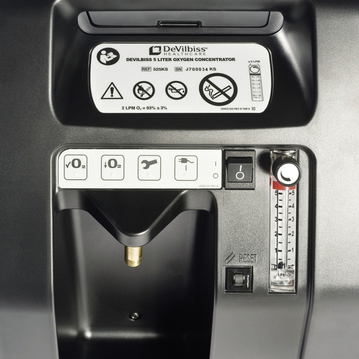 Concentratore di Ossigeno DEVILBISS 525 KS - 5 Litri minuto