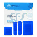 Cerotti blu impermeabili Dependaplast 4 formati (conf. 100 pz)