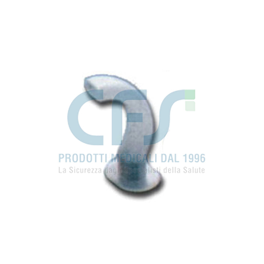 Cannula orofaringea di Guedel misura 0 - 60 mm Nero (conf. 50 pz.)