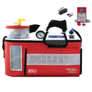Aspiratore da emergenza OB2012 FA a batteria/12V/220 (BSU158ST) - Staffa ambulanza - vaso autoclavabile da 1 lt