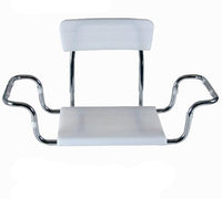 Sedile da vasca in Moplen con schienale ONDA RS925