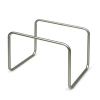 Alza coperte in acciaio cromato