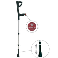 Coppia stampelle avambraccio con ammortizzatore BRIO RP705A