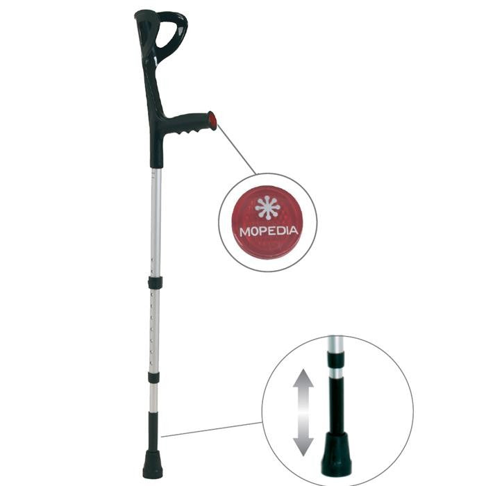 Coppia stampelle avambraccio con ammortizzatore BRIO RP705A