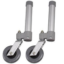 Ruote piroettanti RV7054 per deambulatori MOPEDIA -5 fori (coppia)