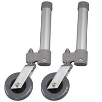 Ruote piroettanti RV7054 per deambulatori MOPEDIA -5 fori (coppia)