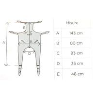 Imbracatura standard con poggiatesta RP881 per sollevamalati