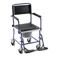 Sedia comoda su ruote - Colore Blu