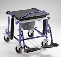 Sedia comoda su ruote - Colore Blu