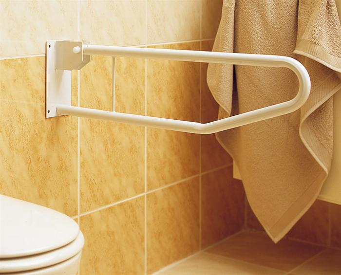 Maniglione per bagno disabili - Ribaltabile cm 70